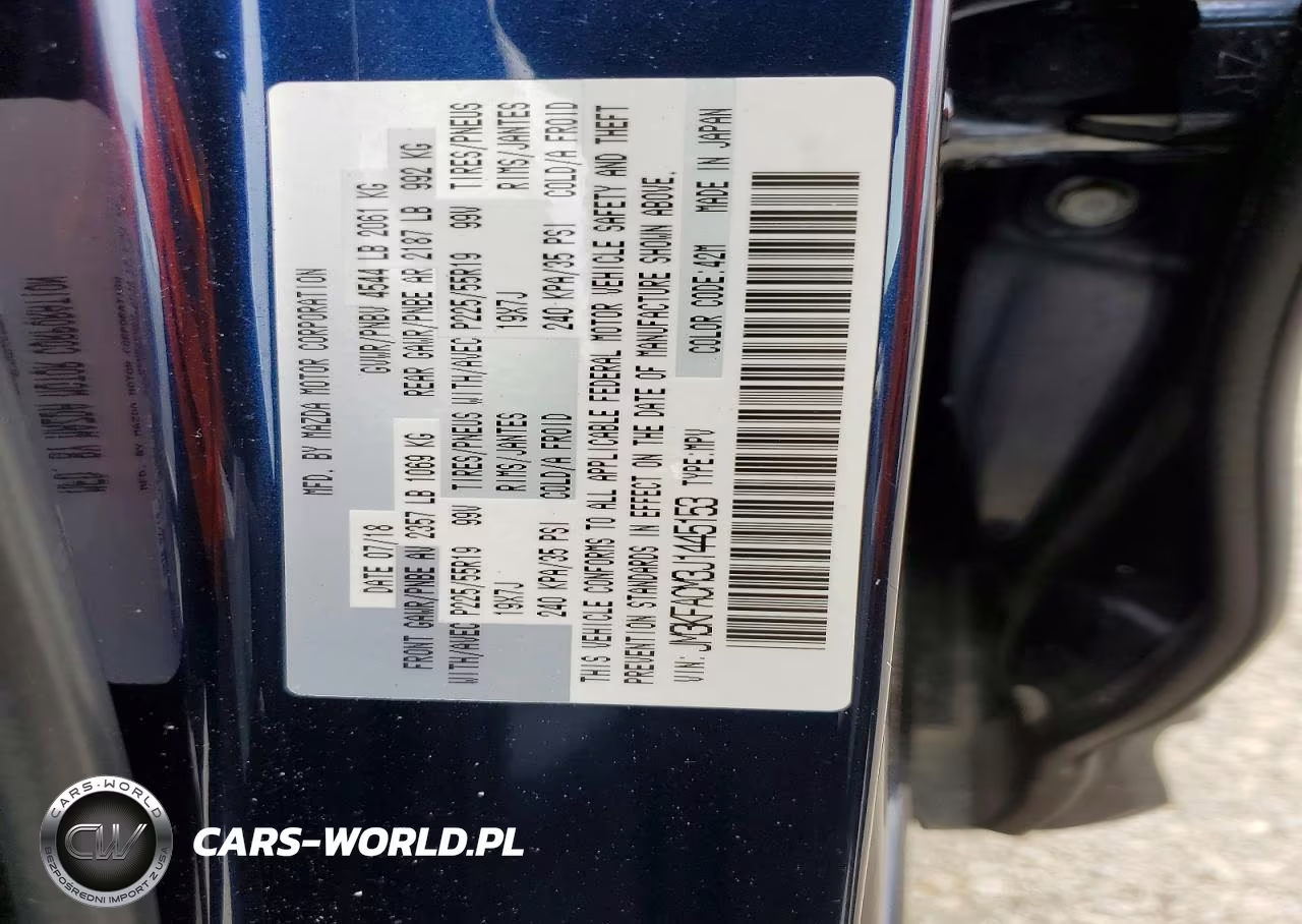 2018 Mazda Cx-5 Touring VIN:JM3KFACM3J1445153 - 14