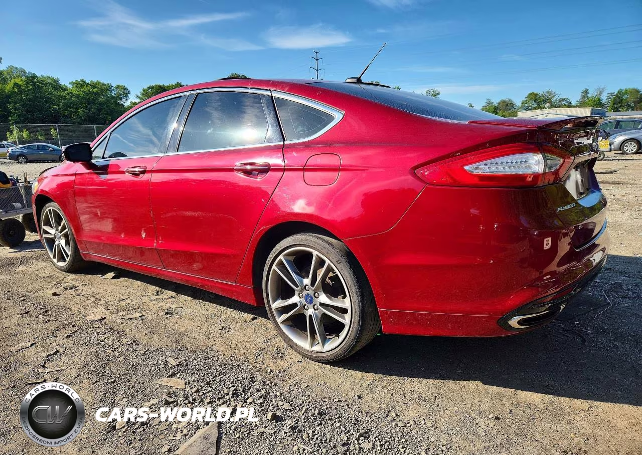 2016 Ford Fusion Titanium VIN:3FA6P0K94GR101527 - 2