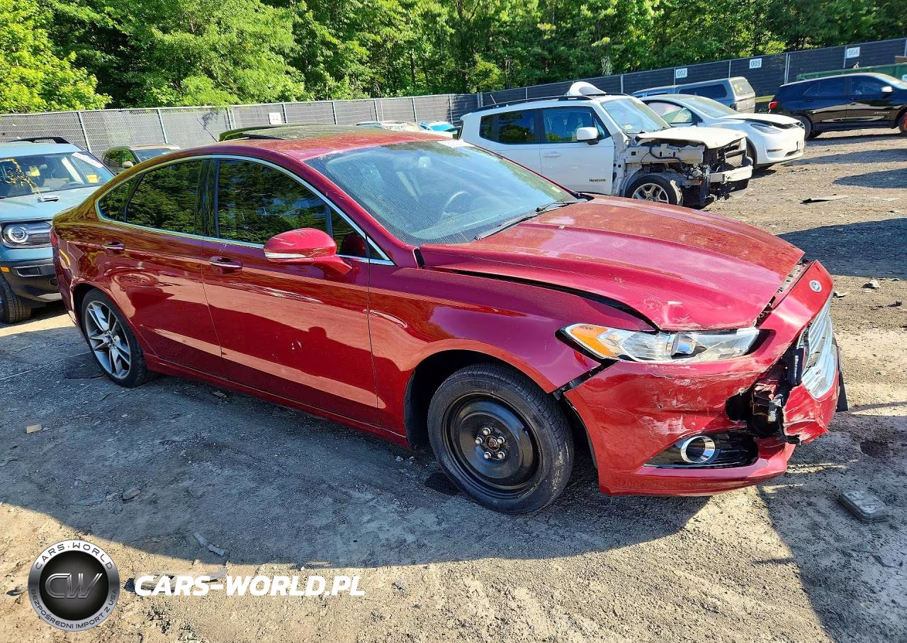 2016 Ford Fusion Titanium VIN:3FA6P0K94GR101527 - 4