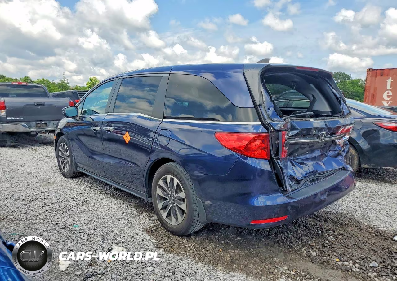2022 Honda Odyssey Exl VIN:5FNRL6H7XNB006450 - 2