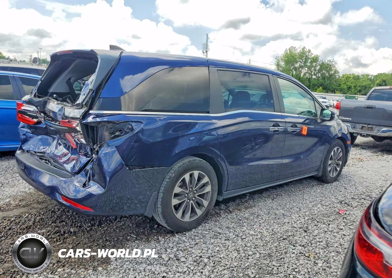 2022 Honda Odyssey Exl VIN:5FNRL6H7XNB006450 - 3