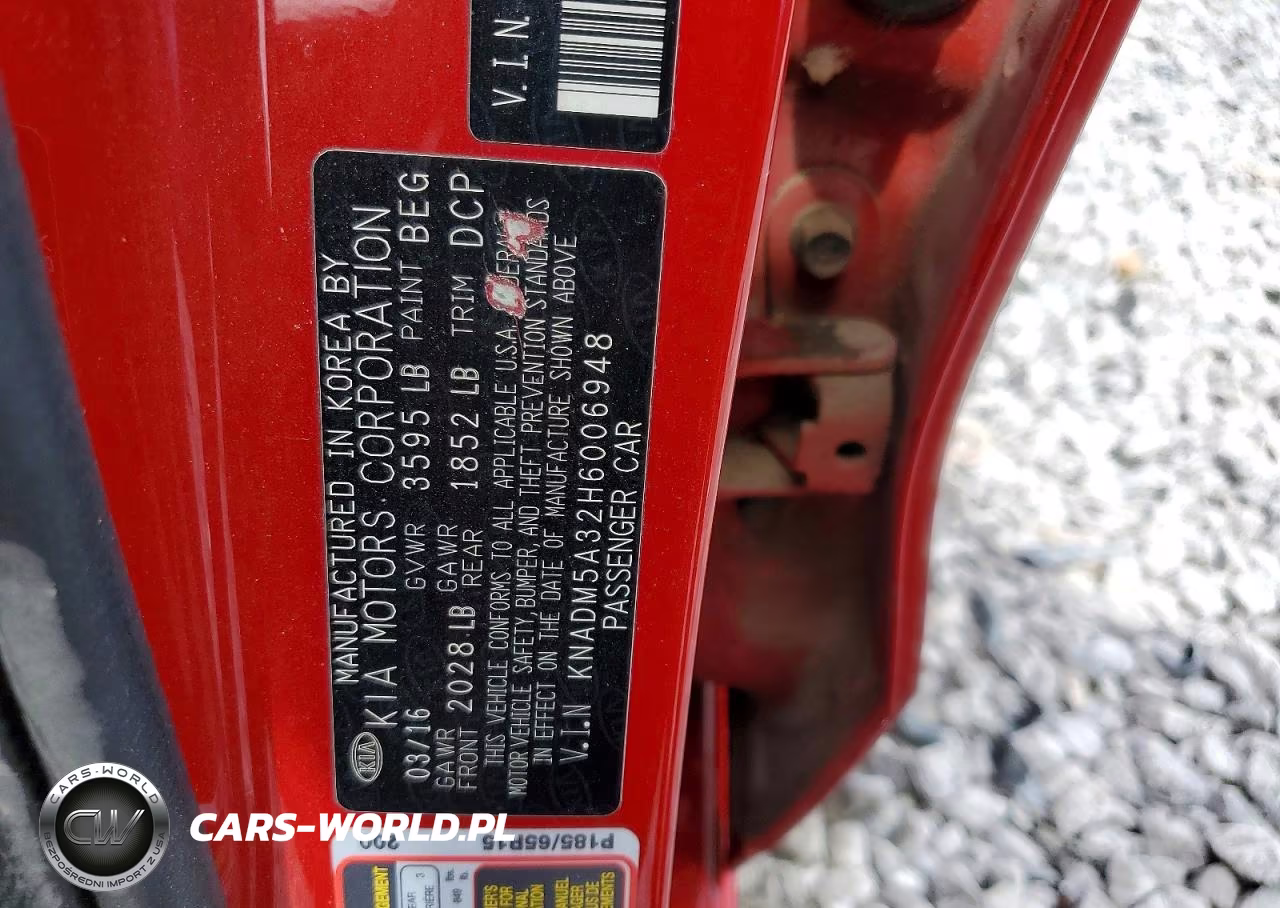 2017 Kia Rio Lx VIN:KNADM5A32H6006948 - 12