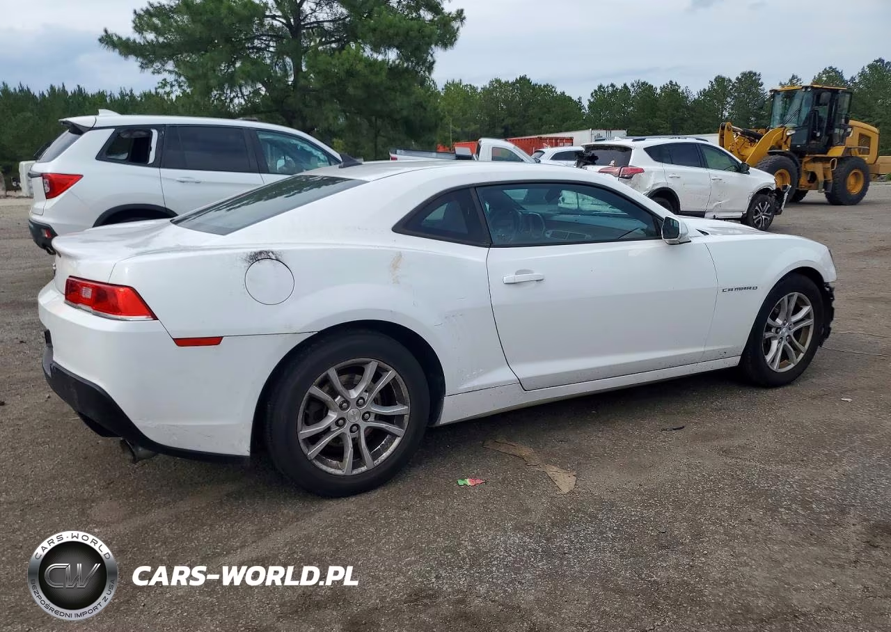 2015 Chevrolet Camaro Ls VIN:2G1FB1E39F9228387 - 3