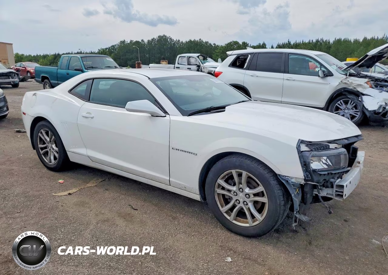 2015 Chevrolet Camaro Ls VIN:2G1FB1E39F9228387 - 4