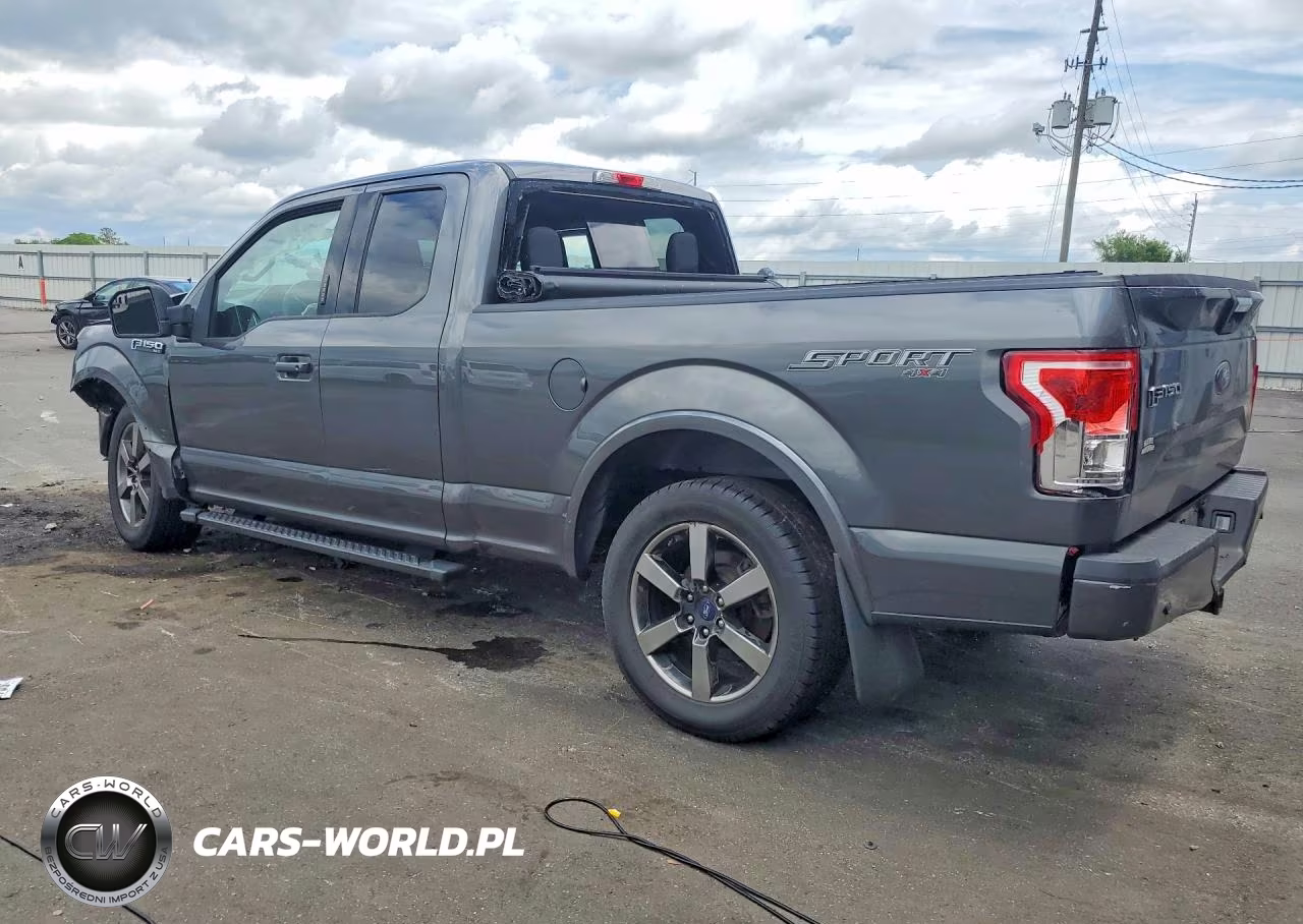 2016 Ford F150 Super Cab VIN:1FTFX1EF3GFC97944 - 2