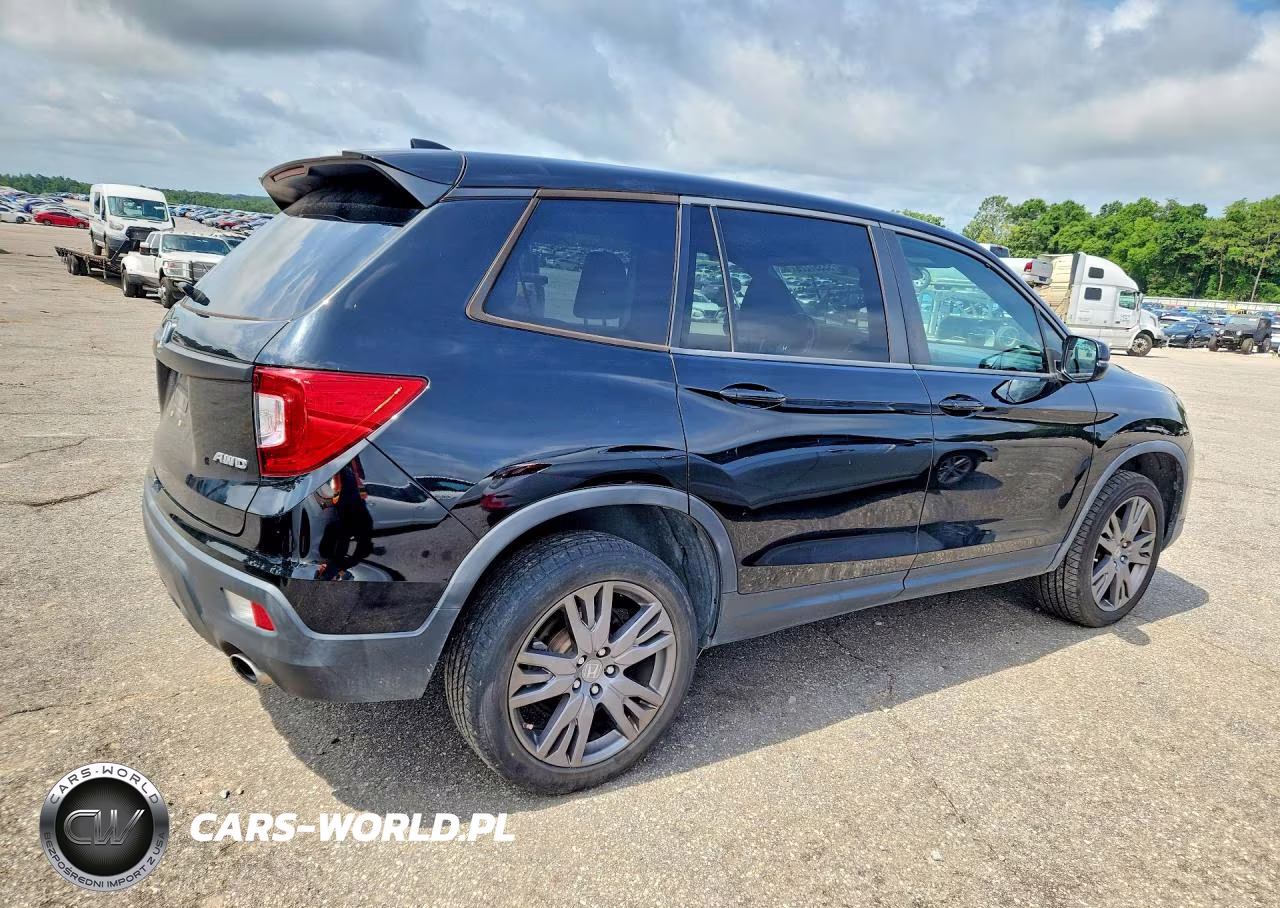 2021 Honda Passport Exl VIN:5FNYF8H52MB043570 - 3