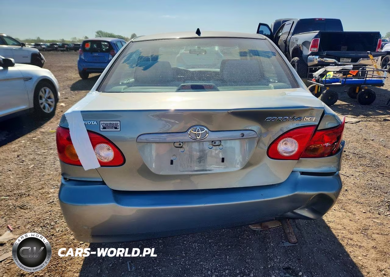 2003 Toyota Corolla Ce VIN:1NXBR32E43Z033830 - 6