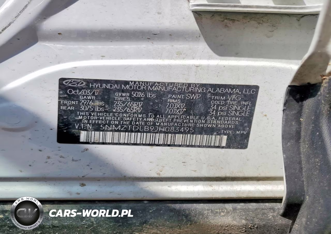 2018 Hyundai Santa Fe Sport 2.4L VIN:5NMZTDLB9JH083495 - 13