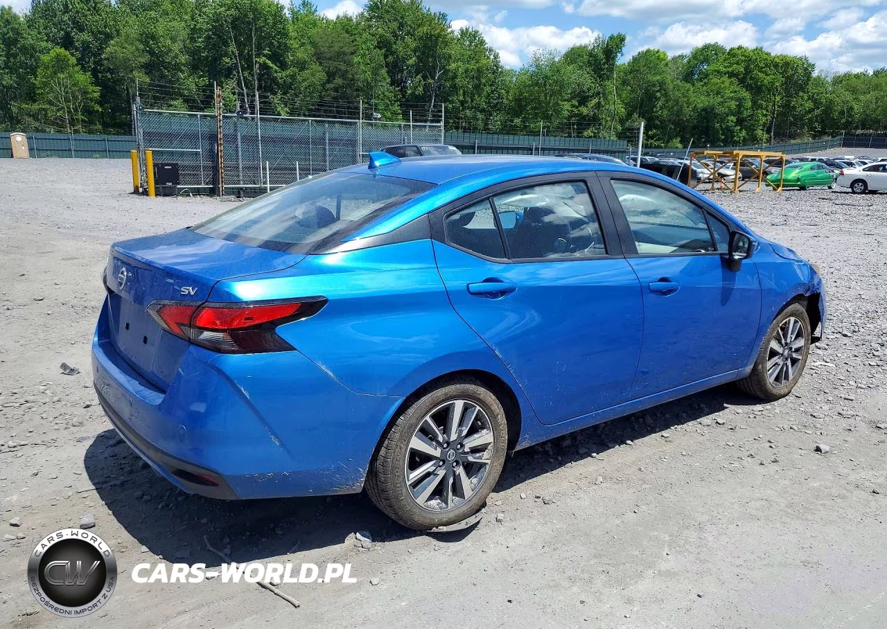 2021 Nissan Versa Sv VIN:3N1CN8EV3ML851772 - 3