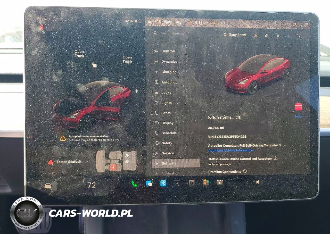 2023 Tesla Model 3 VIN:5YJ3E1EA3PF504298 - 9