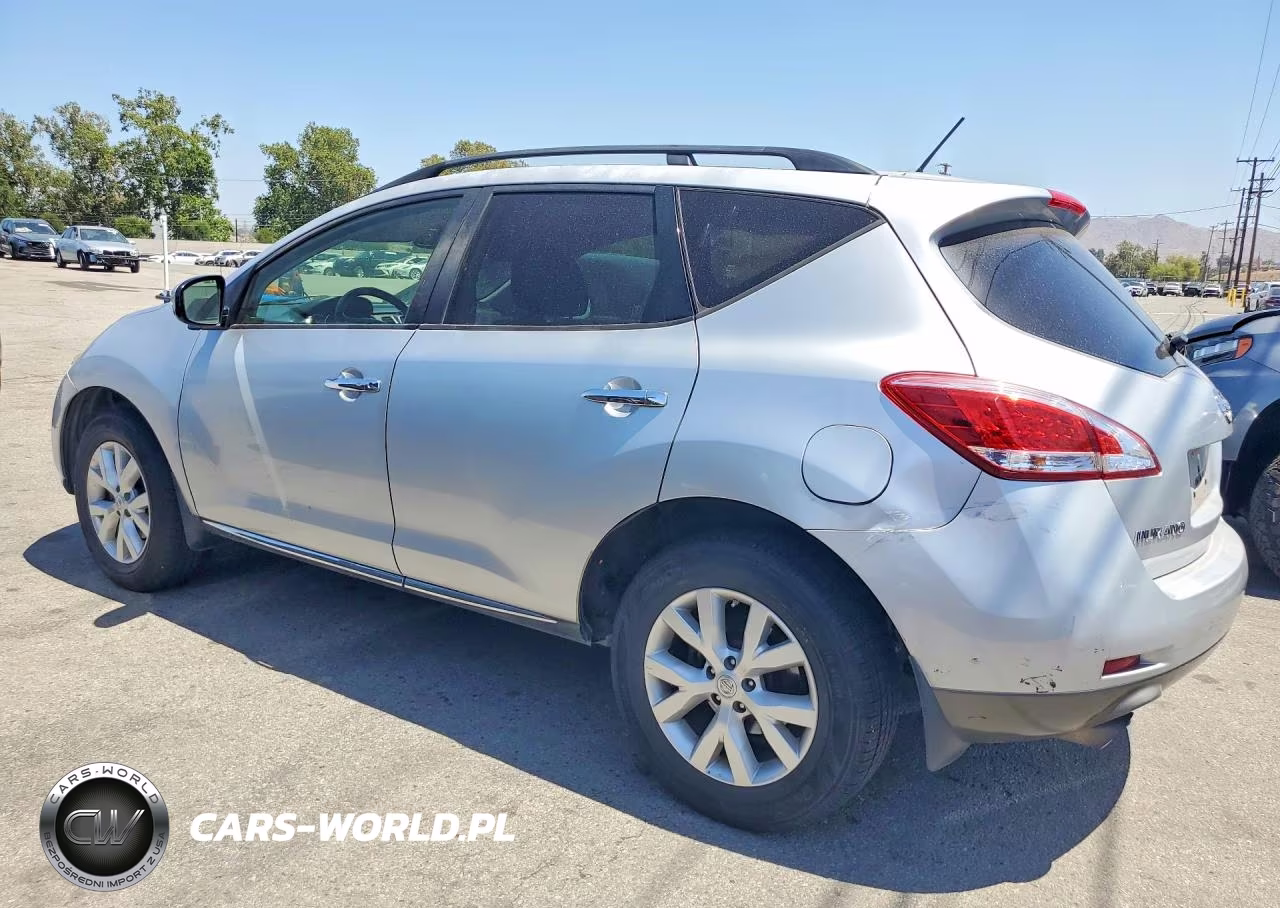 2013 Nissan Murano S VIN:JN8AZ1MU0DW208349 - 2
