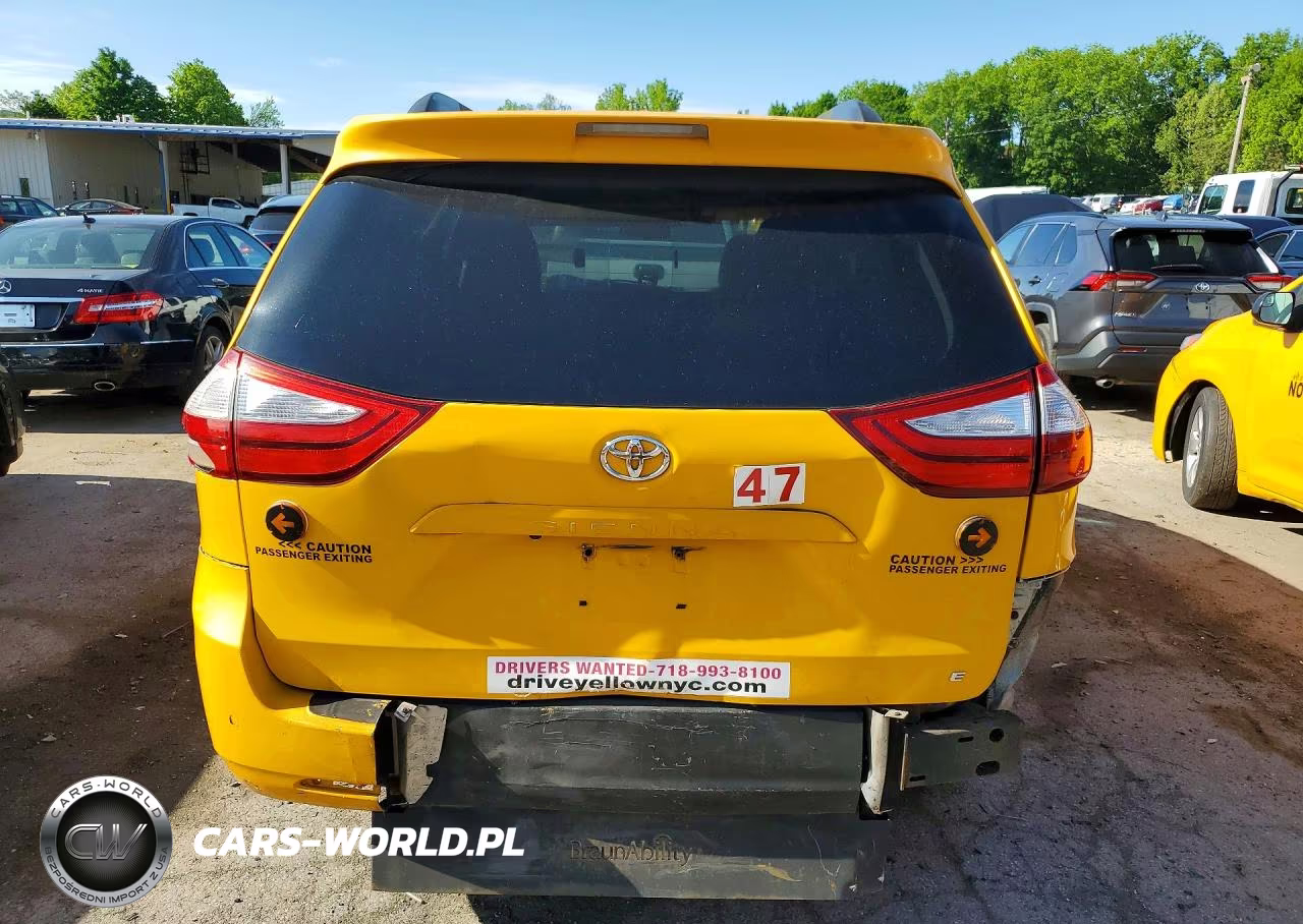 2016 Toyota Sienna Le VIN:5TDKK3DC4GS762814 - 6