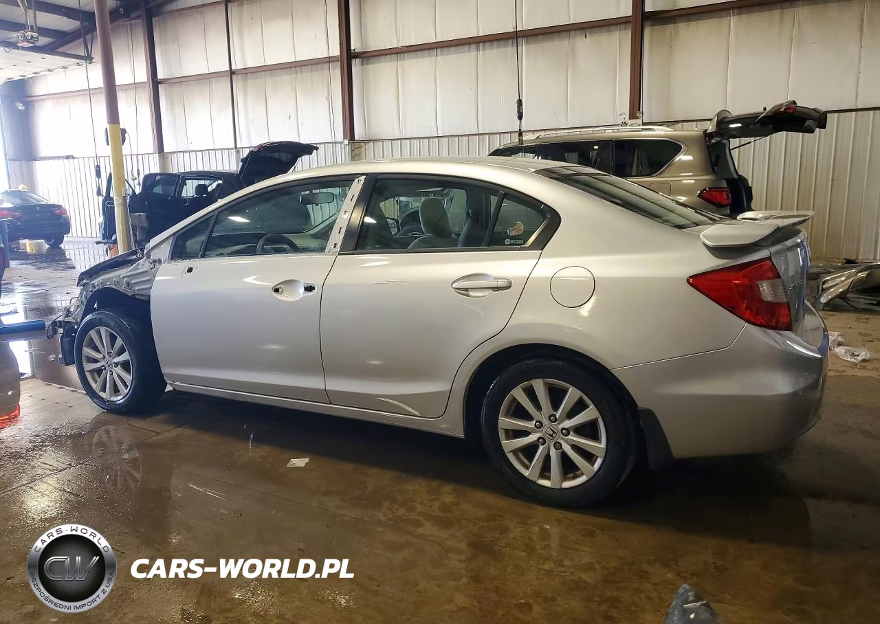 2012 Honda Civic Ex VIN:2HGFB2F81CH503745 - 2