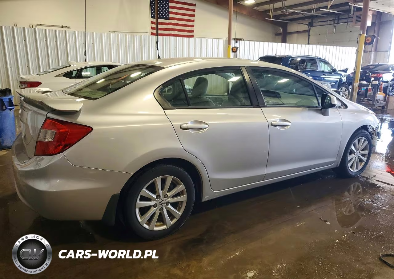 2012 Honda Civic Ex VIN:2HGFB2F81CH503745 - 3