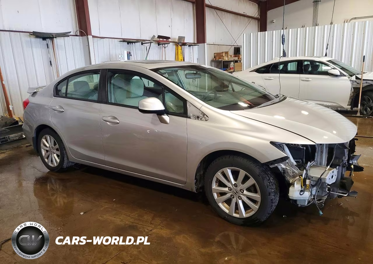 2012 Honda Civic Ex VIN:2HGFB2F81CH503745 - 4