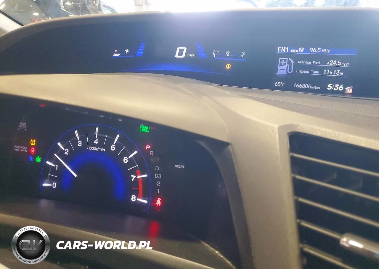 2012 Honda Civic Ex VIN:2HGFB2F81CH503745 - 9