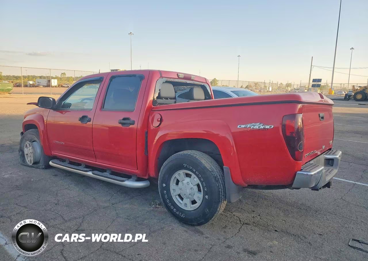 2004 GMC Canyon VIN:1GTDT136248114250 - 2