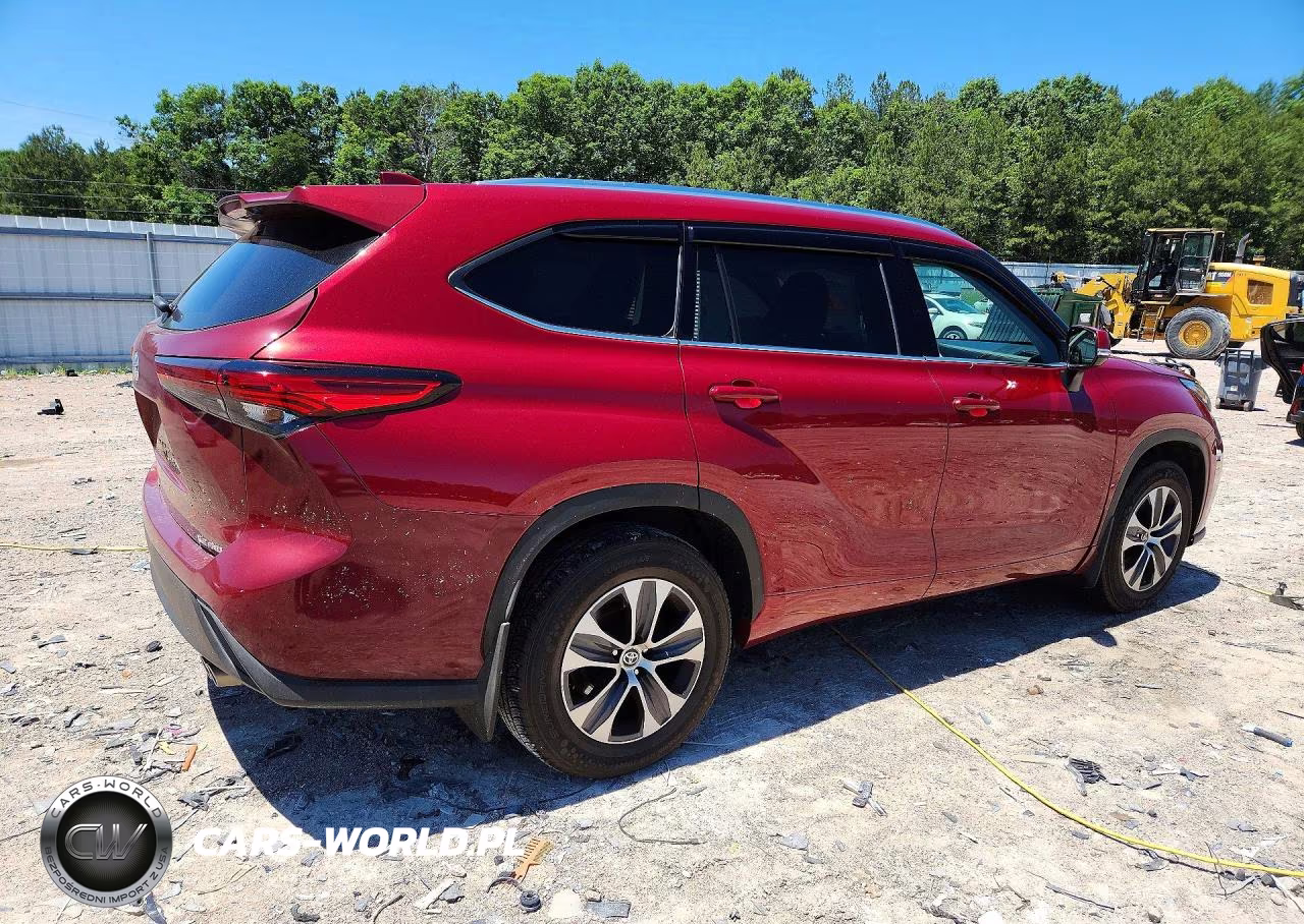 2021 Toyota Highlander Xle VIN:5TDGZRBH0MS132979 - 3