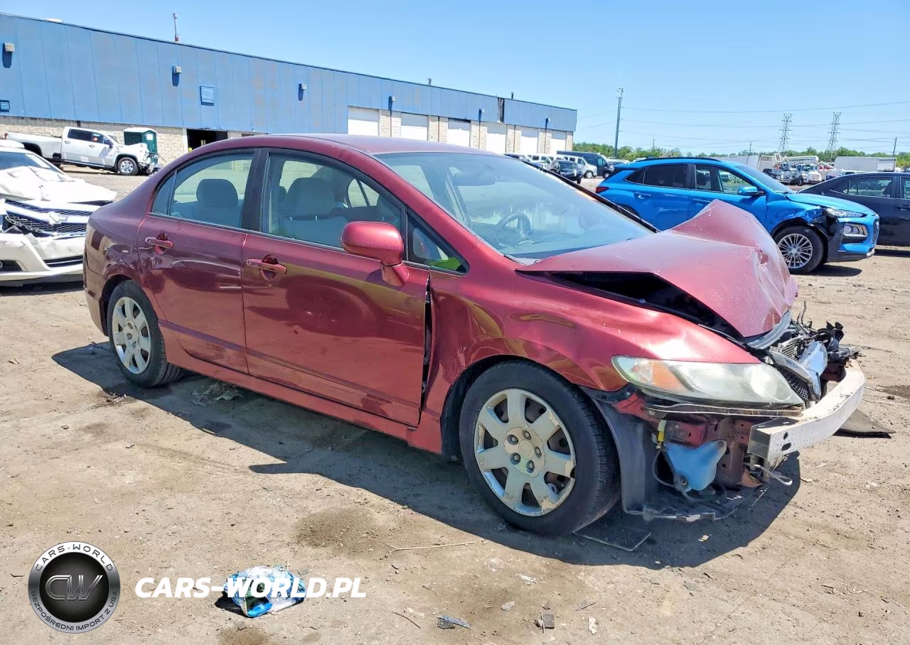 2011 Honda Civic Lx VIN:19XFA1F55BE000358 - 4