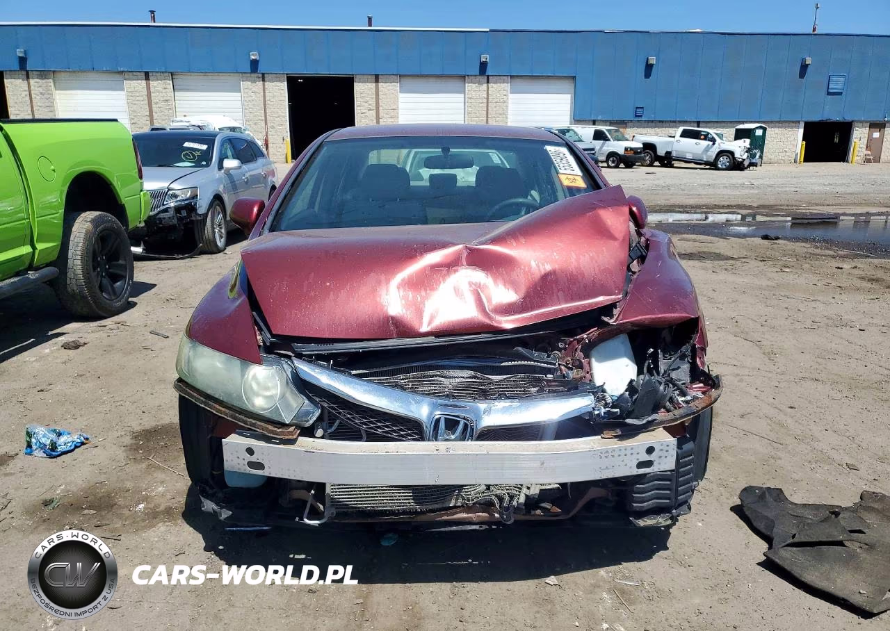2011 Honda Civic Lx VIN:19XFA1F55BE000358 - 5