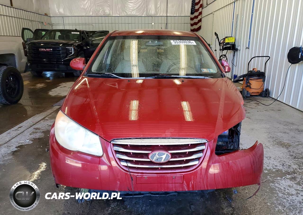 2010 Hyundai Elantra Gls VIN:KMHDU4AD9AU910203 - 5