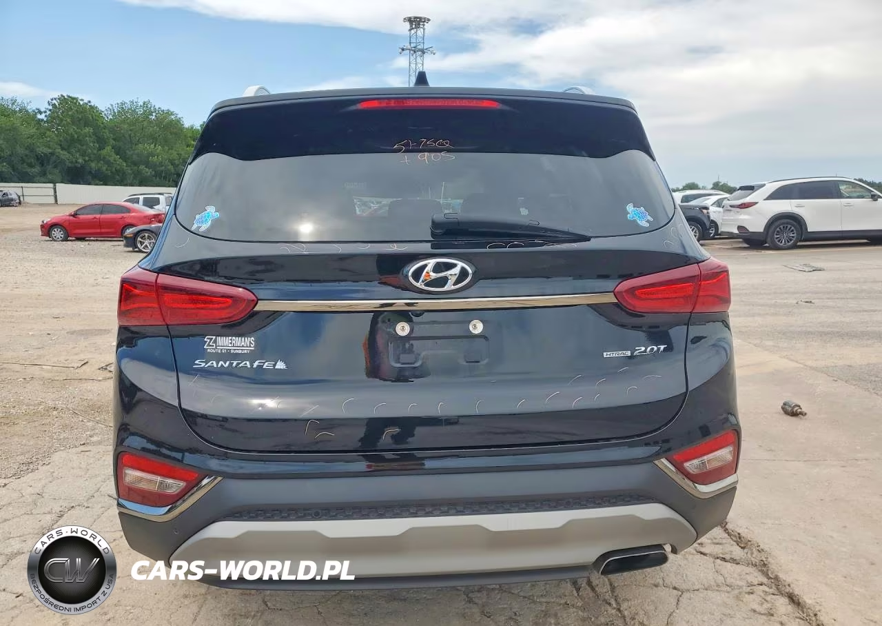 2020 Hyundai Santa Fe Limited 2.0T VIN:5NMS5CAA6LH299582 - 6
