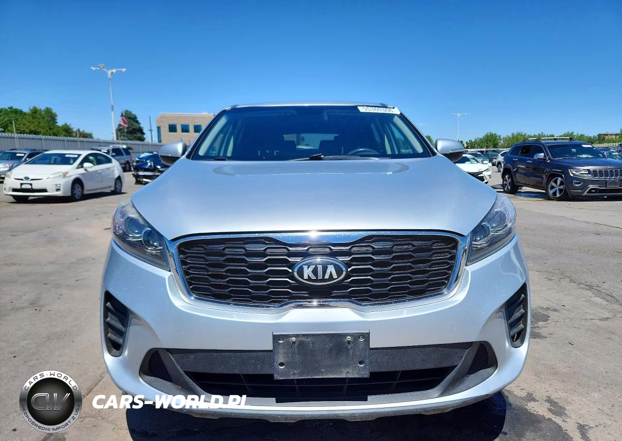2019 Kia Sorento Lx V6 VIN:5XYPGDA56KG486094 - 5