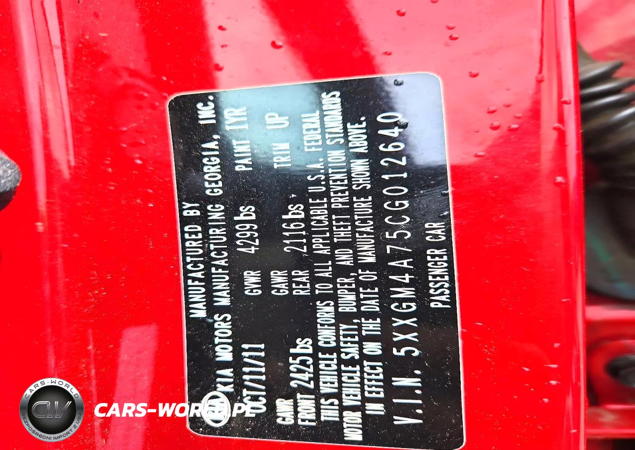 2012 Kia Optima Lx VIN:5XXGM4A75CG012640 - 12