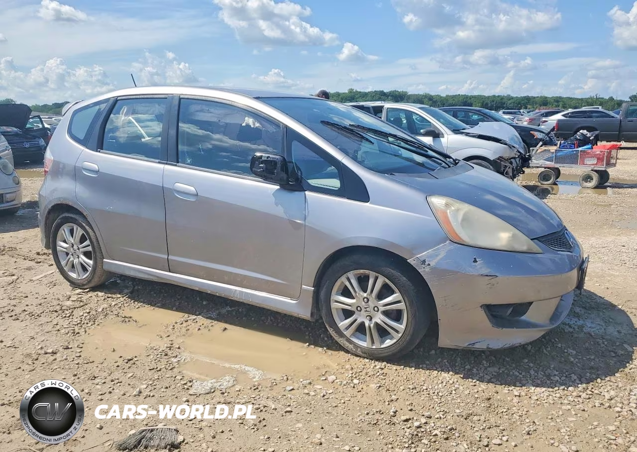 2009 Honda Fit Sport VIN:JHMGE88409S010520 - 4