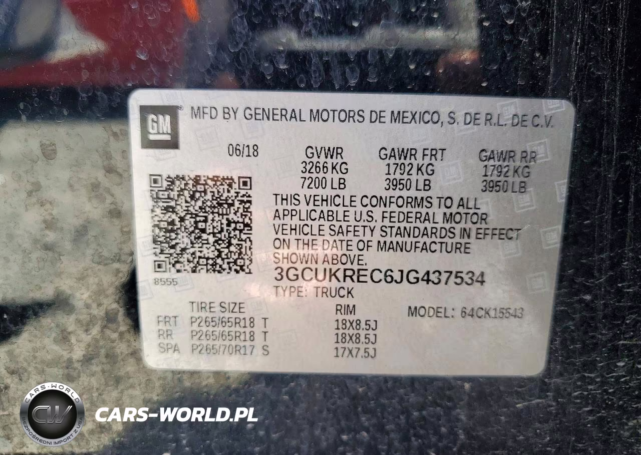 2018 Chevrolet Silverado K1500 Lt VIN:3GCUKREC6JG437534 - 12