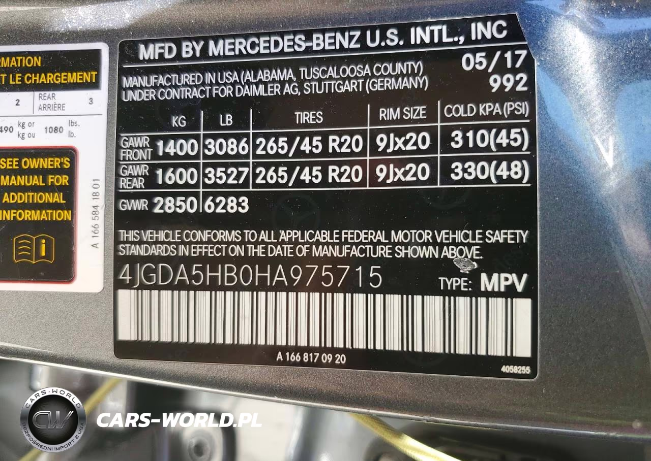 2017 Mercedes-Benz Gle 350 4Matic VIN:4JGDA5HB0HA975715 - 13