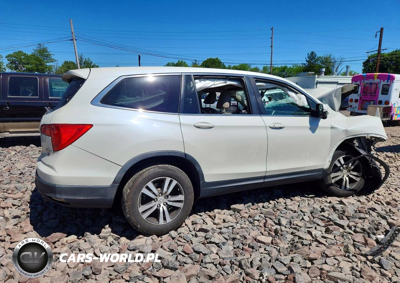 2016 Honda Pilot Exl VIN:5FNYF6H88GB052454 - 3