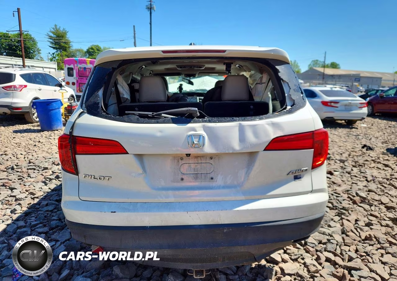 2016 Honda Pilot Exl VIN:5FNYF6H88GB052454 - 6