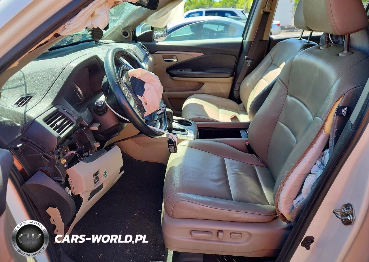 2016 Honda Pilot Exl VIN:5FNYF6H88GB052454 - 7