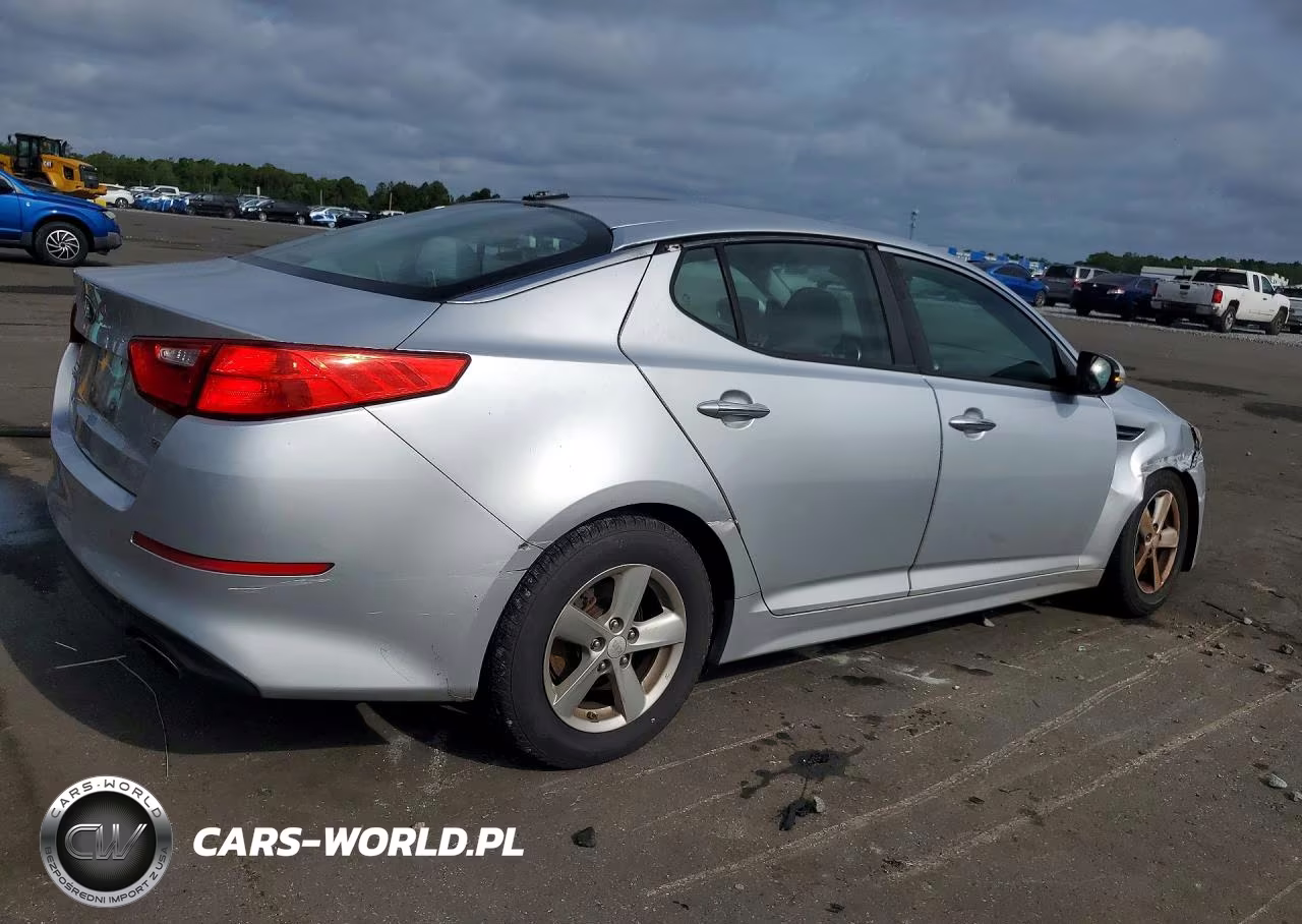 2015 Kia Optima Lx VIN:5XXGM4A71FG459812 - 3