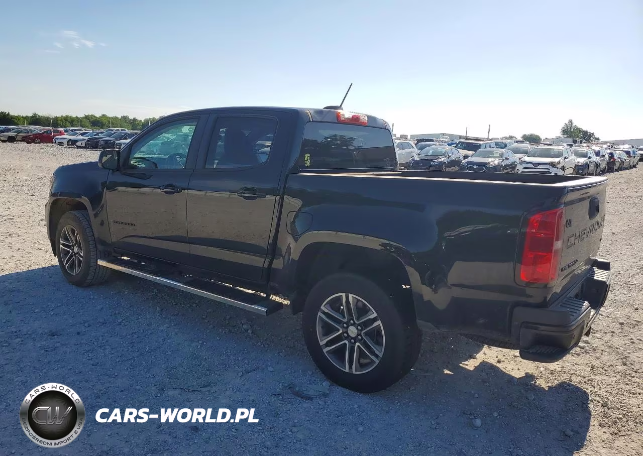 2021 Chevrolet Colorado VIN:1GCGSBEN5M1156589 - 2