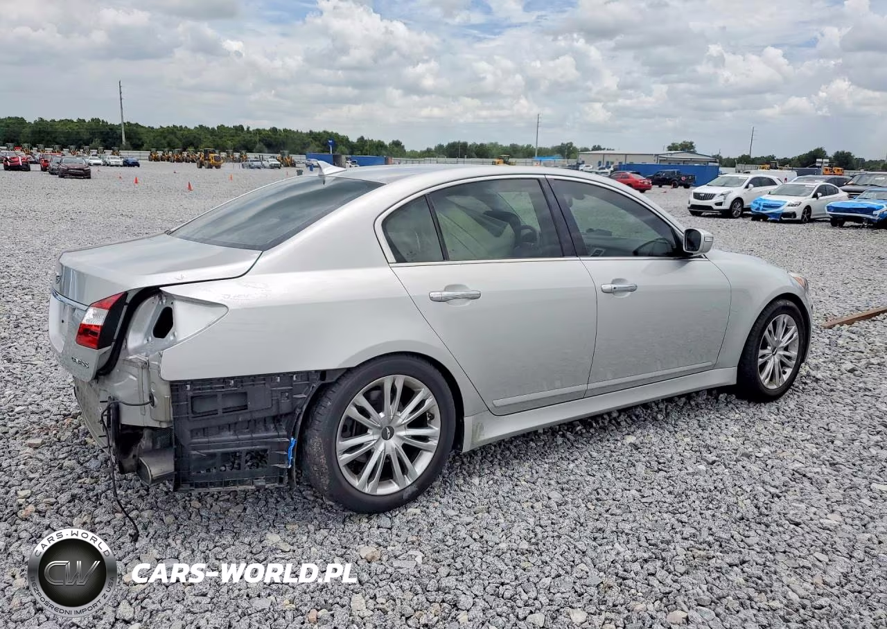 2012 Hyundai Genesis 3.8L VIN:KMHGC4DD1CU158253 - 3