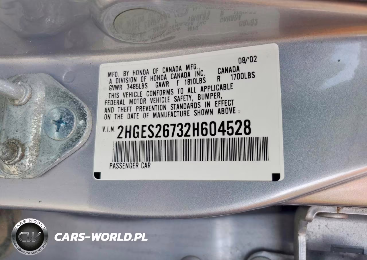 2002 Honda Civic Ex VIN:2HGES26732H604528 - 12