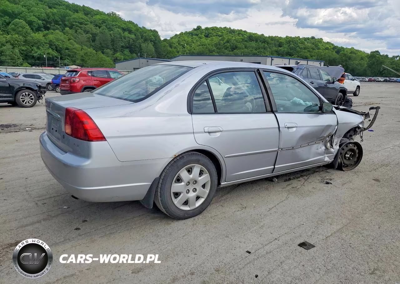 2002 Honda Civic Ex VIN:2HGES26732H604528 - 3