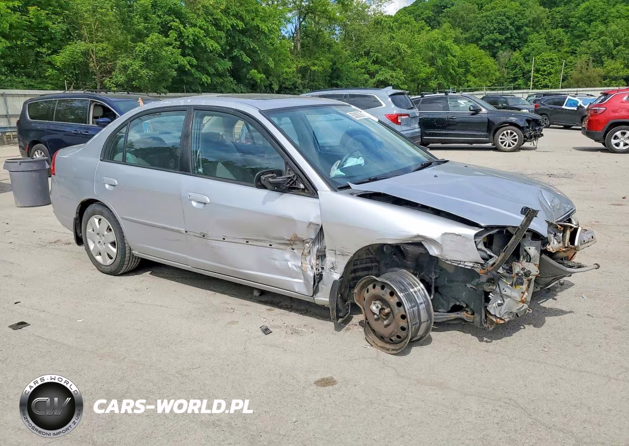 2002 Honda Civic Ex VIN:2HGES26732H604528 - 4