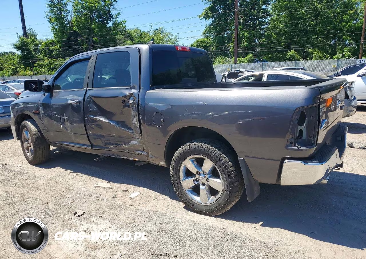 2016 Ram 1500 Slt VIN:1C6RR7LM3GS357845 - 2