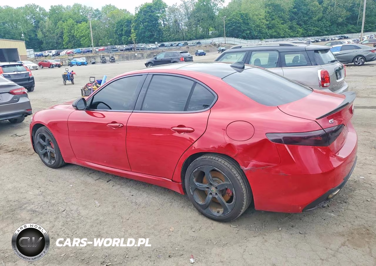 2017 Alfa Romeo Giulia Q4 VIN:ZARFAEDNXH7553886 - 2