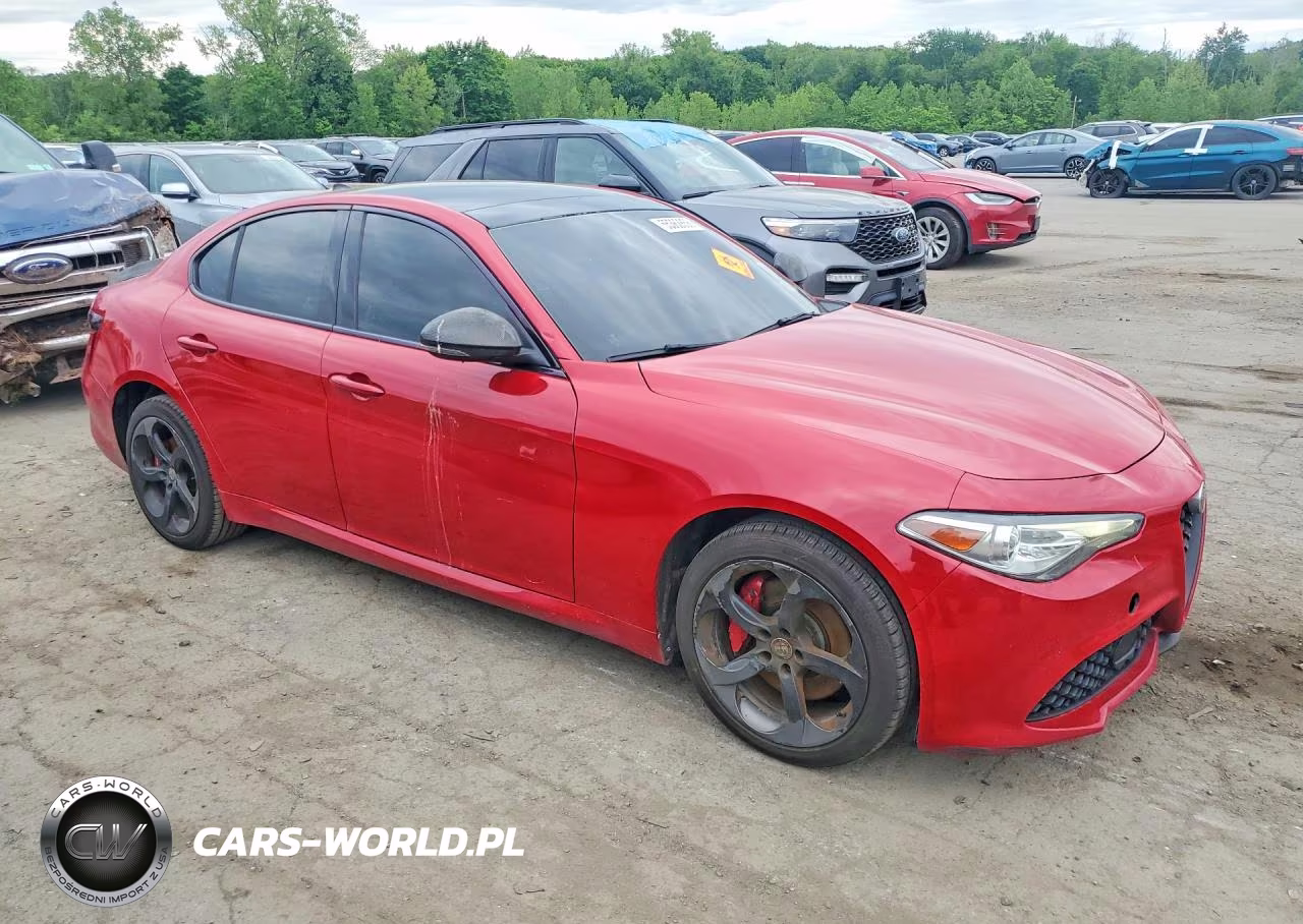 2017 Alfa Romeo Giulia Q4 VIN:ZARFAEDNXH7553886 - 4