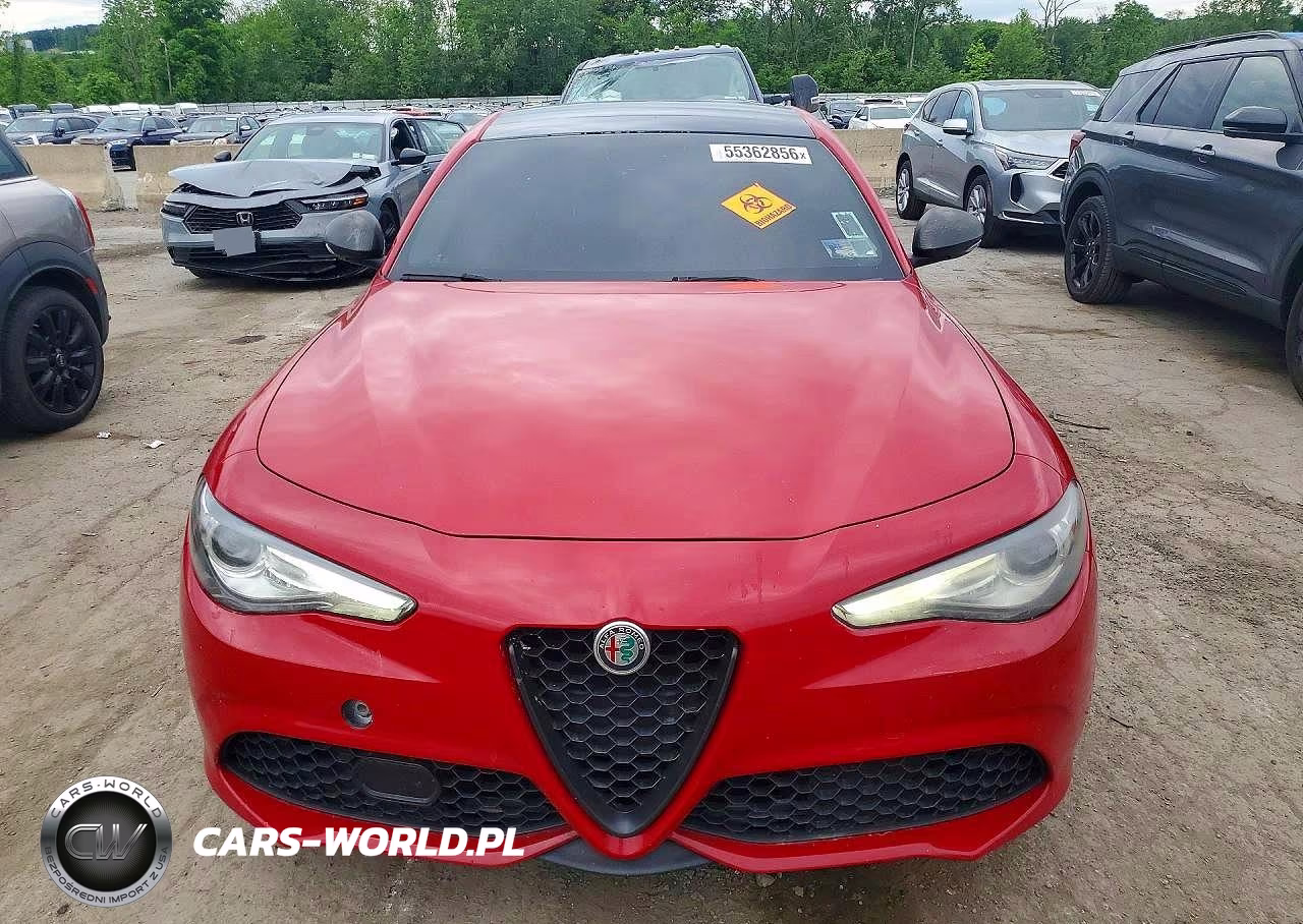 2017 Alfa Romeo Giulia Q4 VIN:ZARFAEDNXH7553886 - 5