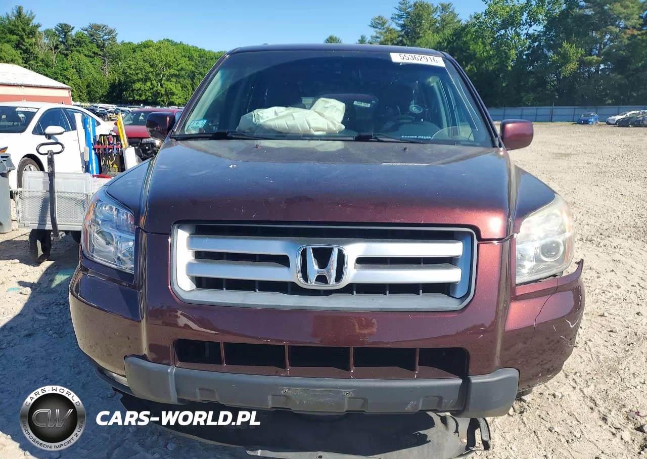2007 Honda Pilot Exl VIN:5FNYF187X7B028926 - 5
