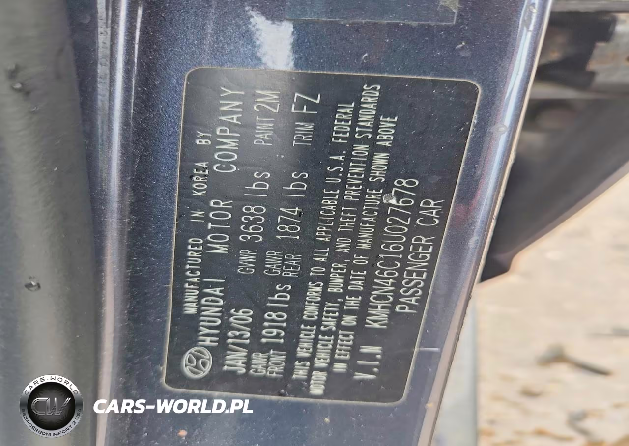 2006 Hyundai Accent Gls VIN:KMHCN46C16U027678 - 12