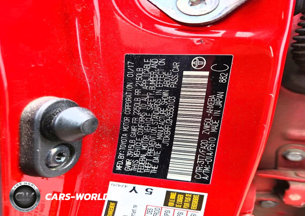 2017 Toyota Prius Two VIN:JTDKBRFU2H3550103 - 12
