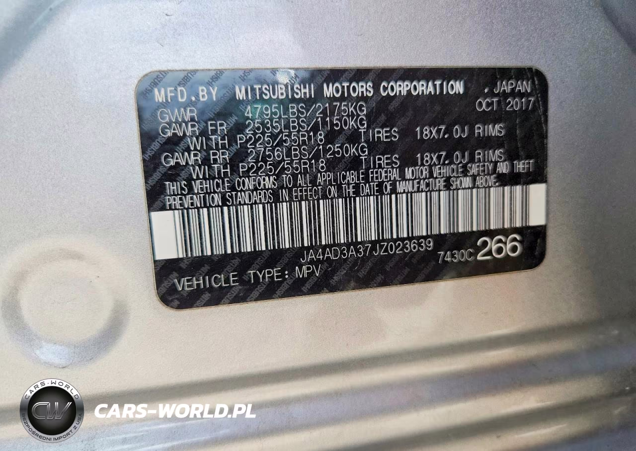 2018 Mitsubishi Outlander Se VIN:JA4AD3A37JZ023639 - 12