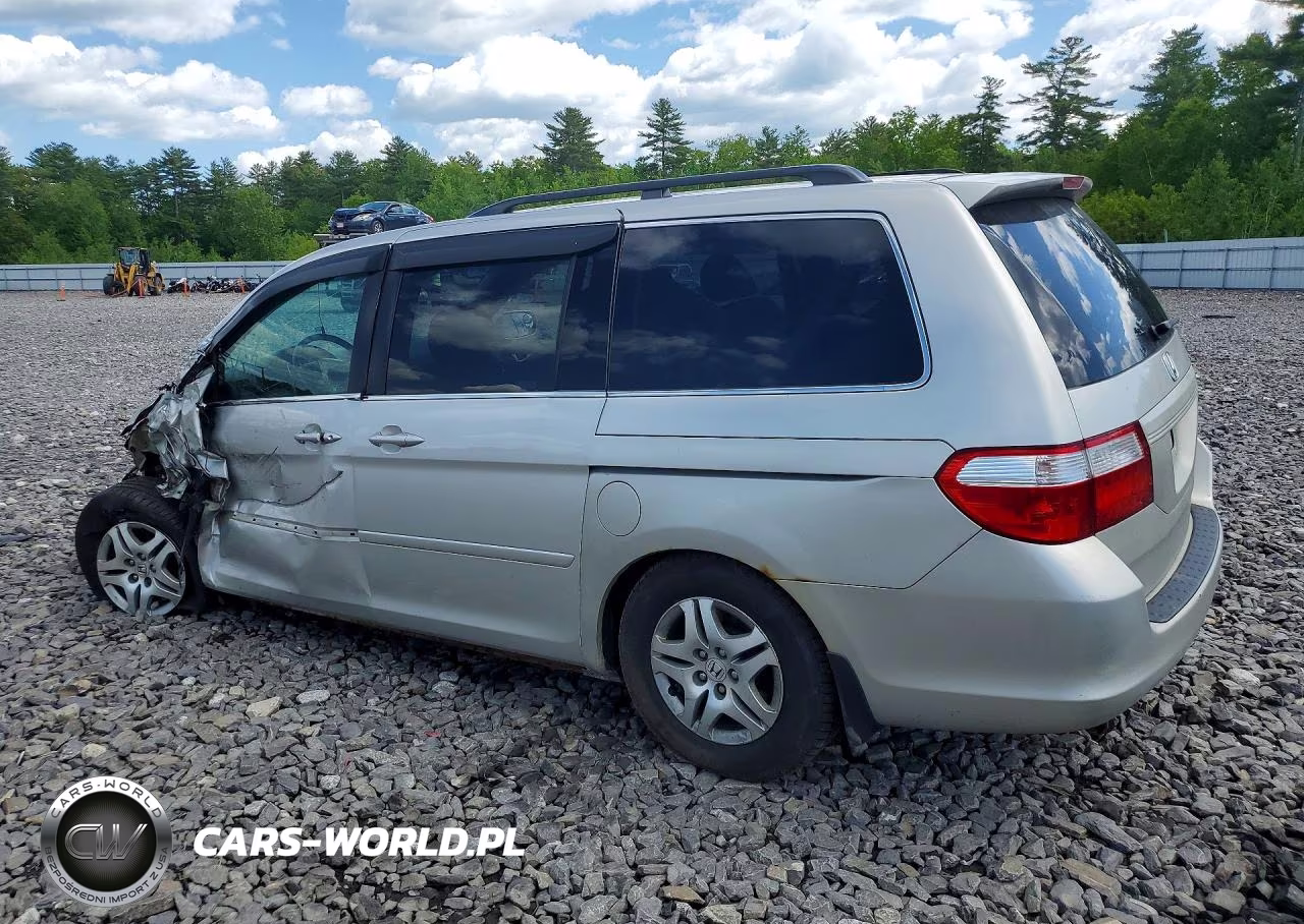 2006 Honda Odyssey Exl VIN:5FNRL38746B027133 - 2