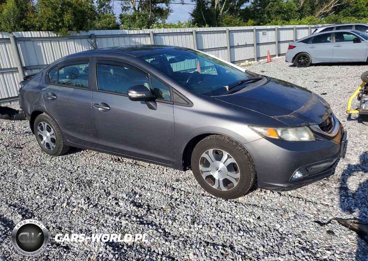 2013 Honda Civic Hybrid L VIN:19XFB4F37DE203073 - 4